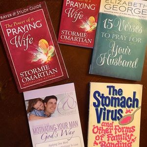 LOT OF 5 NEW WOMEN’s CHRISTIAN MARRIAGE BOOKS 📚